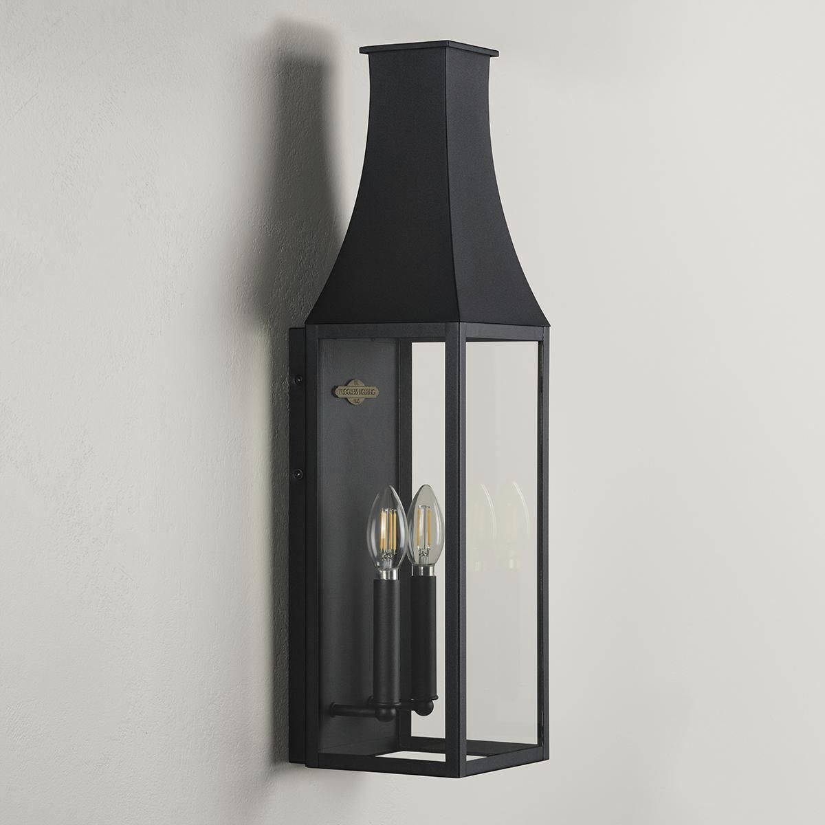 Radcliffe 2 Light 24 inch Black Outdoor Wall Lantern