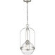 Devonshire 1 Light 10 inch Brushed Nickel Pendant Ceiling Light