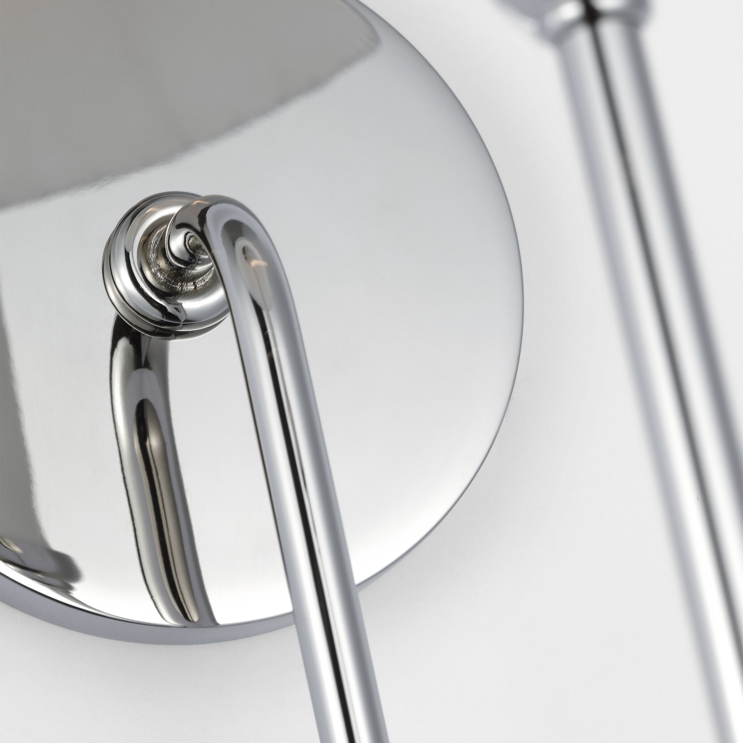 Amber Lewis Ingela LED 9 inch Polished Nickel Single Sconce Wall Light