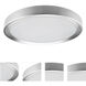 Flynn LED 11.75 inch Satin Chrome Flush Mount Ceiling Light