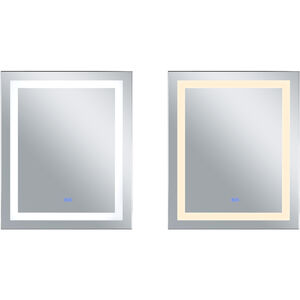Abril 36 X 29.5 inch Matte White Mirror, Rectangle