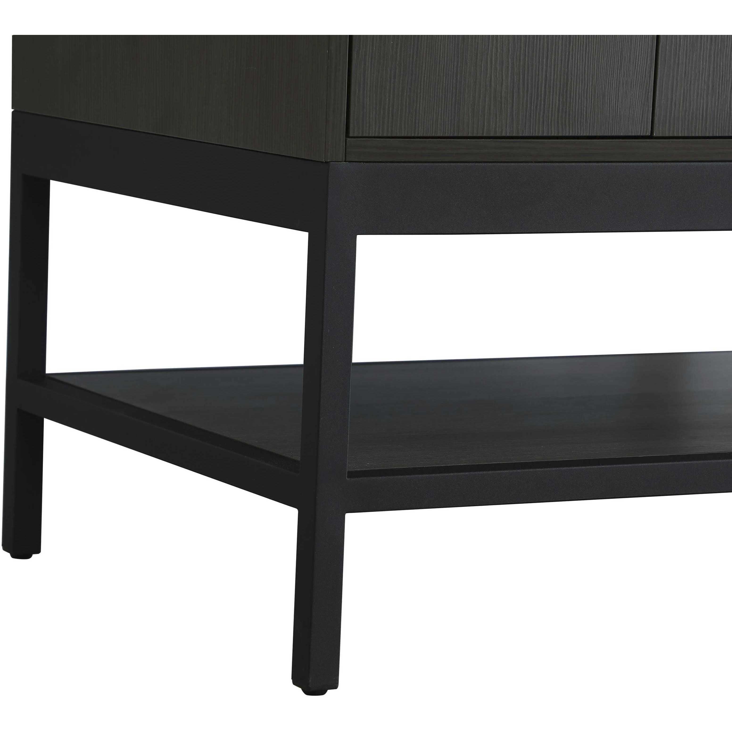 Lennox 60 X 34 inch Mocha Brown Bathroom Vanity Cabinet