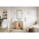 Chase 30 X 34 inch Linen Oak Bathroom Vanity Cabinet