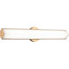 Jade LED 24 inch Aged Gold Brass Bath Vanity Light Wall Light