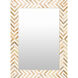 Kathryn 30 X 22 inch Light Grey Mirror, Rectangle