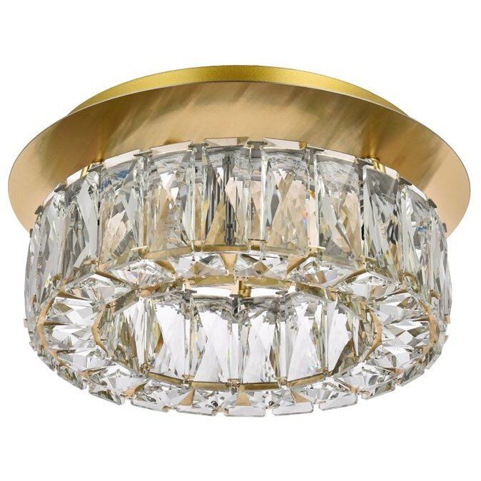 Monroe 1 Light 12 inch Gold Flush Mount Ceiling Light