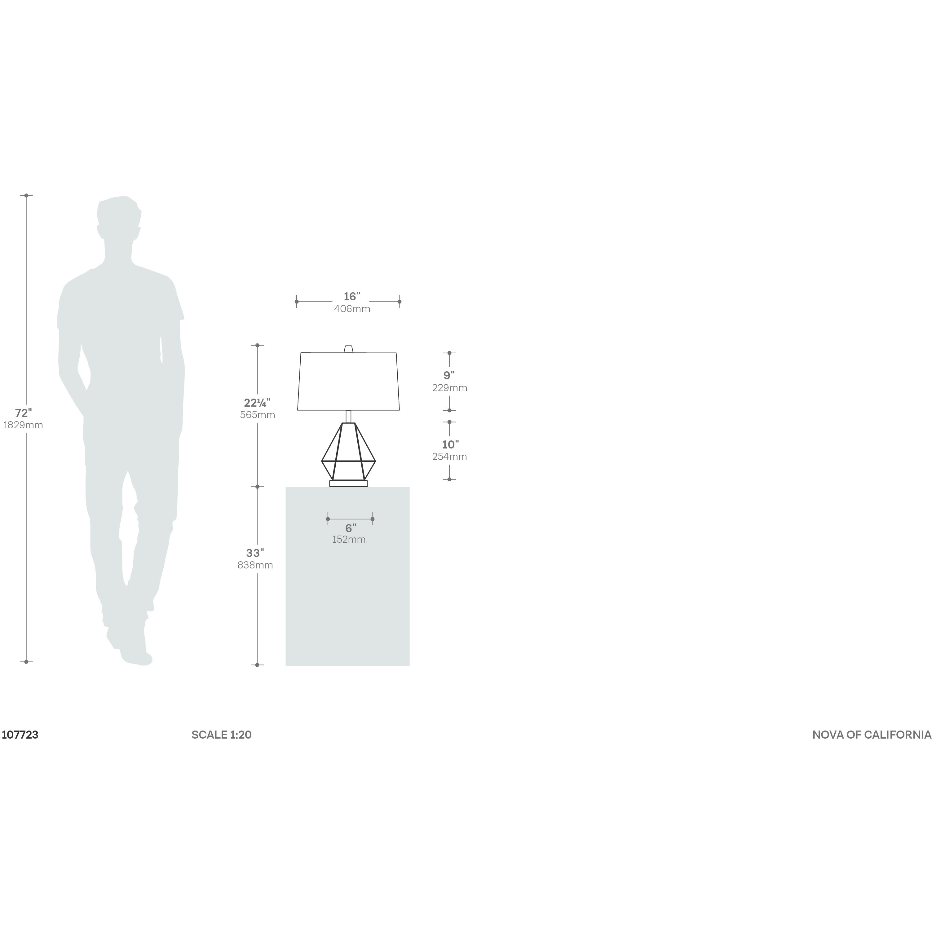 Artifact 22 inch 40.00 watt Dark Walnut and Espresso Bronze Table Lamp Portable Light