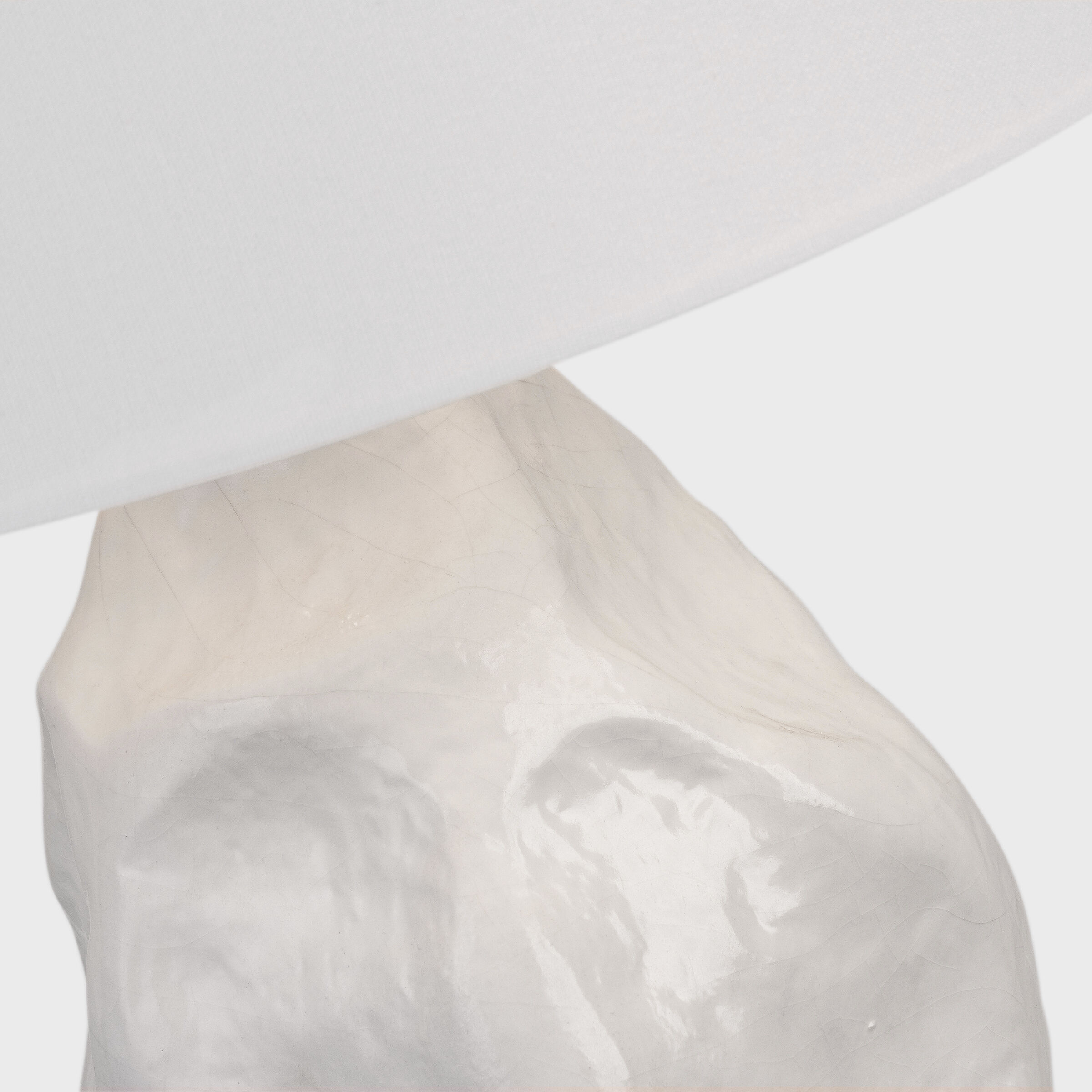 AERIN Rocco 27.25 inch 15.00 watt White Table Lamp Portable Light