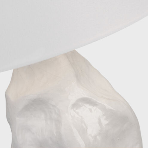 AERIN Rocco 27.25 inch 15.00 watt White Table Lamp Portable Light