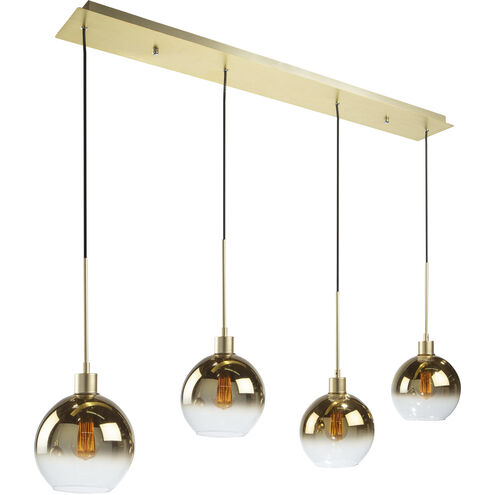 Morning Mist 4 Light 48 inch Gold Island Light Ceiling Light