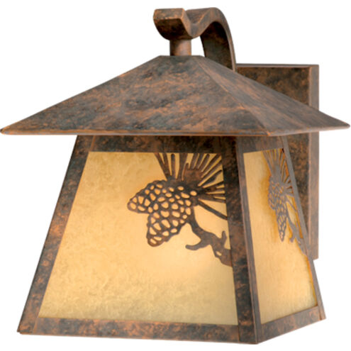 Whitebark LED 8 inch Olde World Patina Outdoor Wall
