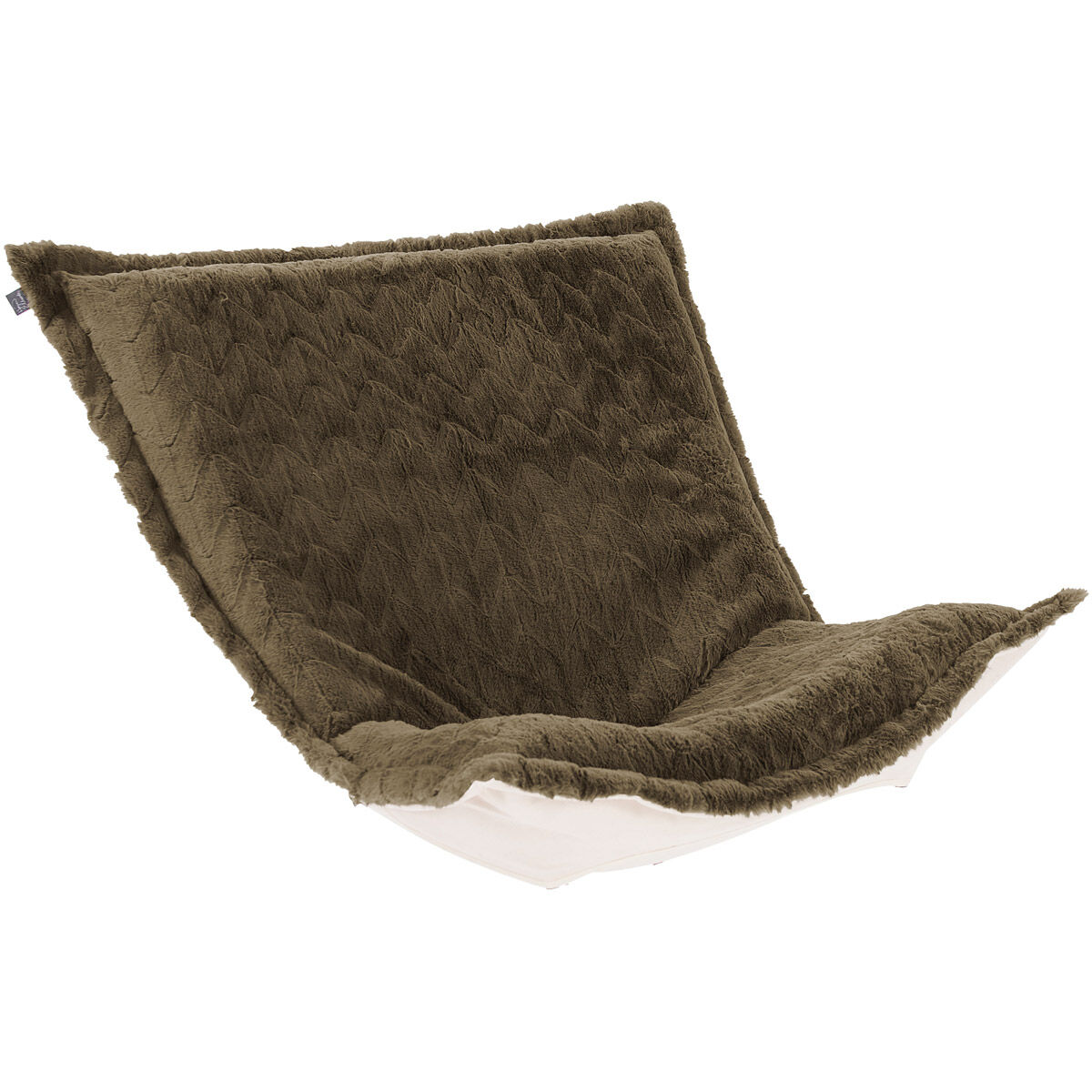 Puff 40 inch Angora Moss Cushion