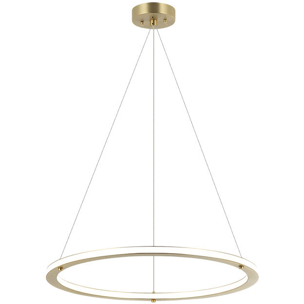 Victoria LED 24 inch Brushed Gold Pendant Ceiling Light