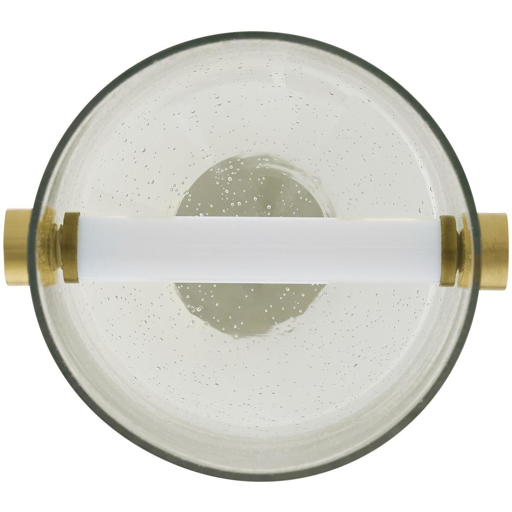 Marco 1 Light 10 inch Bone with Antique Brass Pendant Ceiling Light, Small