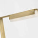 Kelly by Kelly Wearstler Linea 42.3 inch 8.50 watt Hand Rubbed Antique Brass Floor Lamp Portable Light