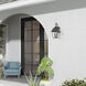 Wentworth 2 Light 9 inch Charcoal Outdoor Medium Wall Lantern Wall Light, Medium