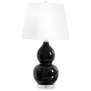 June 28.75 inch 150.00 watt Black Table Lamp Portable Light
