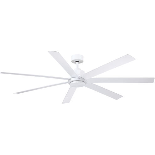 Pendry 72 72 inch Matte White Fan-Uni