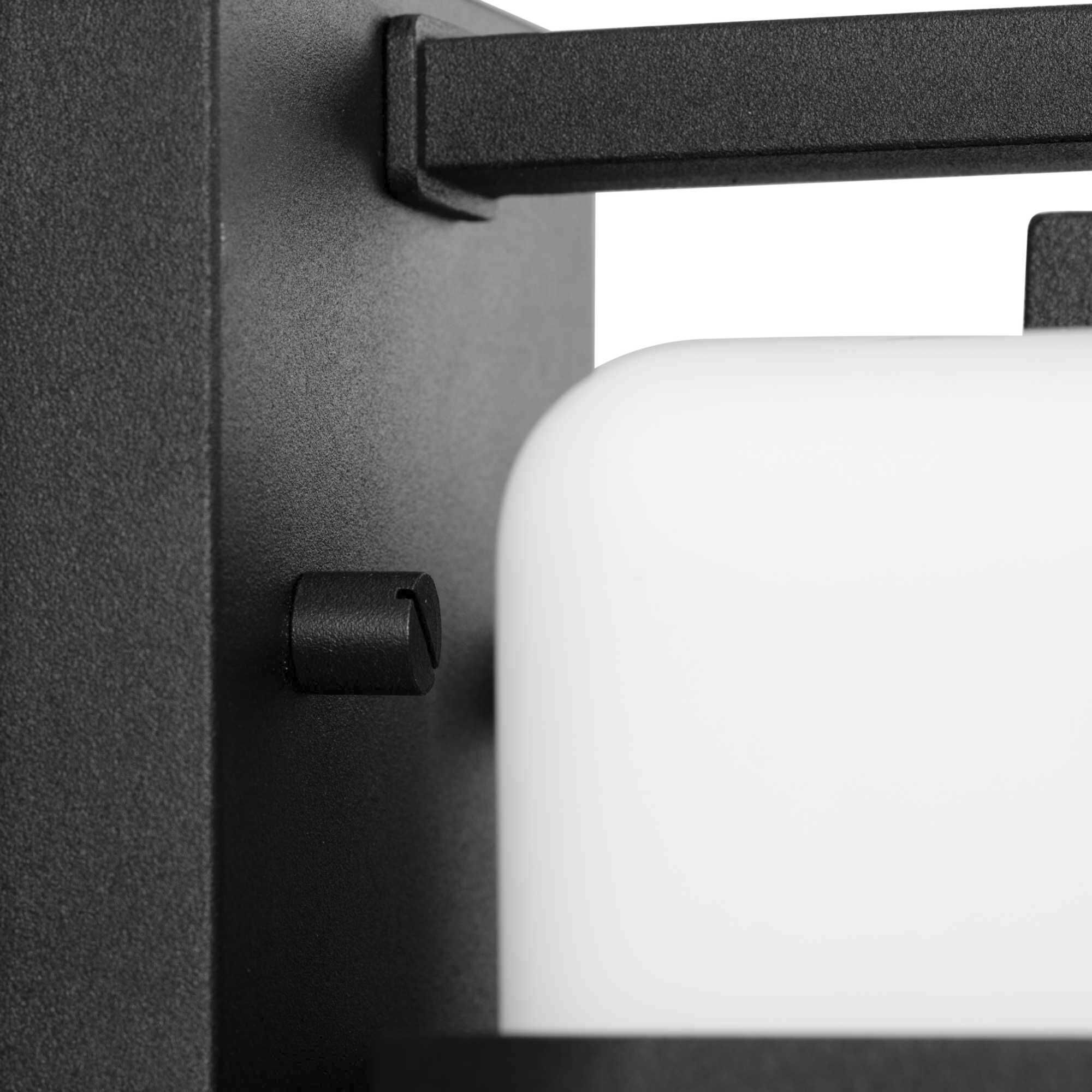 Ellery 1 Light 15.25 inch Black Outdoor Wall Lantern