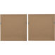 Anita Gold/White/Natural Wall Art