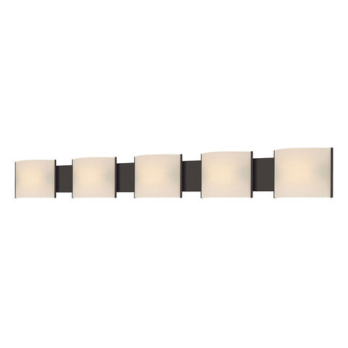 Cicero 5 Light 52 inch Oil Rubbed Bronze Vanity Light Wall Light