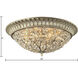 Andalusia 8 Light 24 inch Aged Silver Flush Mount Ceiling Light