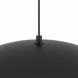 Olivia 1 Light 15.75 inch Matte Black Pendant Ceiling Light