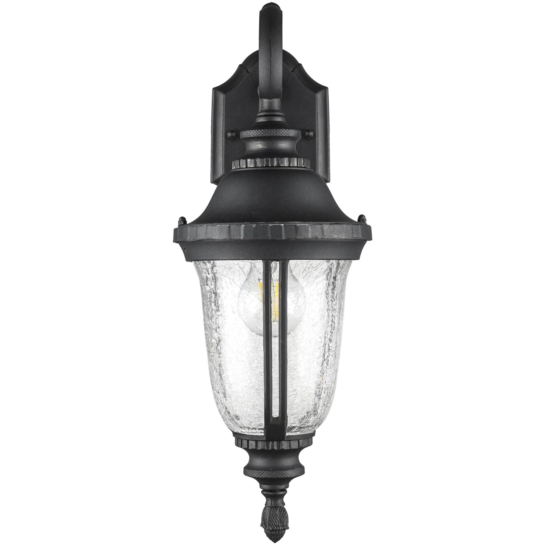 Chessie 1 Light 20 inch Black Outdoor Wall Lantern