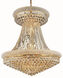 Primo 28 Light 36 inch Gold Foyer Ceiling Light in Royal Cut