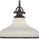 Grant 1 Light 14 inch Palladian Bronze Pendant Ceiling Light