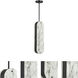 Pascal LED 5 inch Matte Black Pendant Ceiling Light