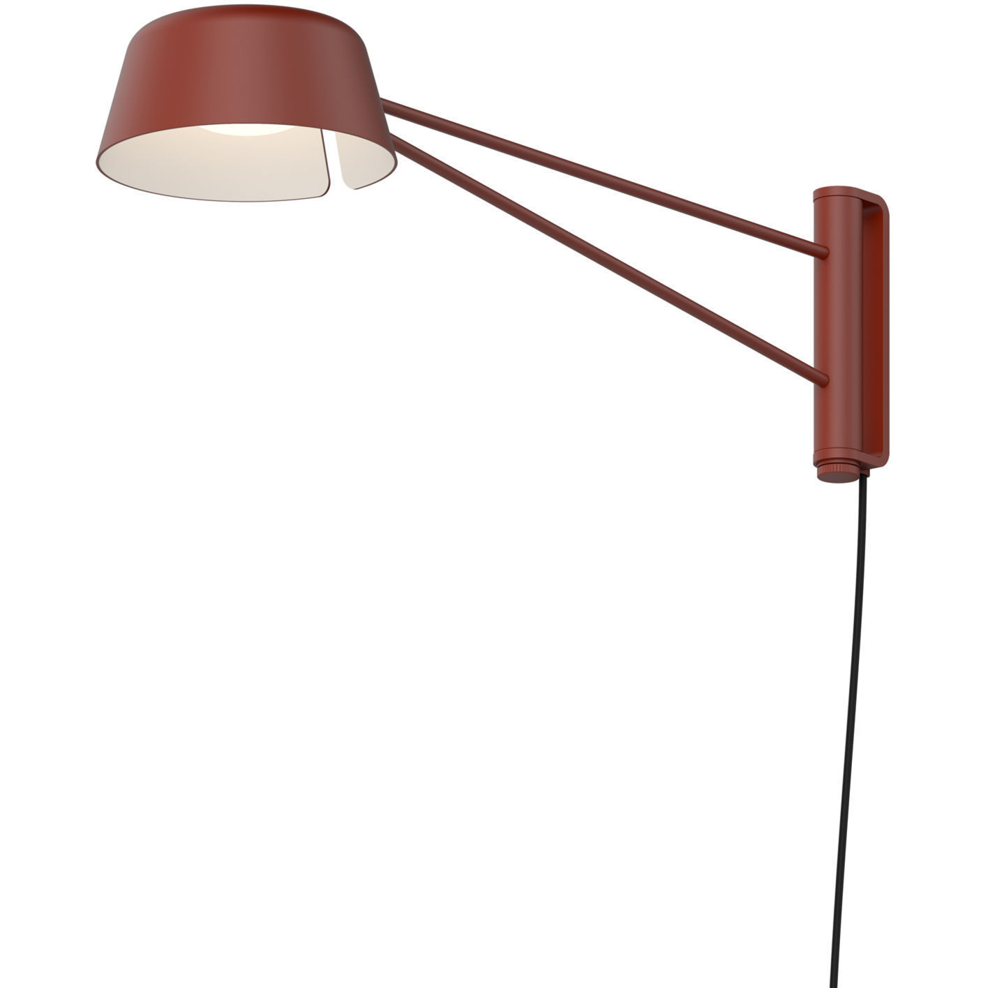 Ray 6.25 inch 9.00 watt Oxide Red Wall Lamp Wall Light