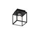 Caged Wet LED 6.81 inch Black / Steel Outdoor Semi-Flush Mount
