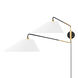 Duo 60.00 watt Aged Old Bronze Portable Wall Sconce Wall Light