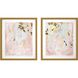 Abstract Collection Pink Framed Art