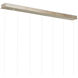 Iota Multi-Drop Linear Pendant Ceiling Light