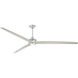 Spitfire LED Brushed Nickel Fan Light