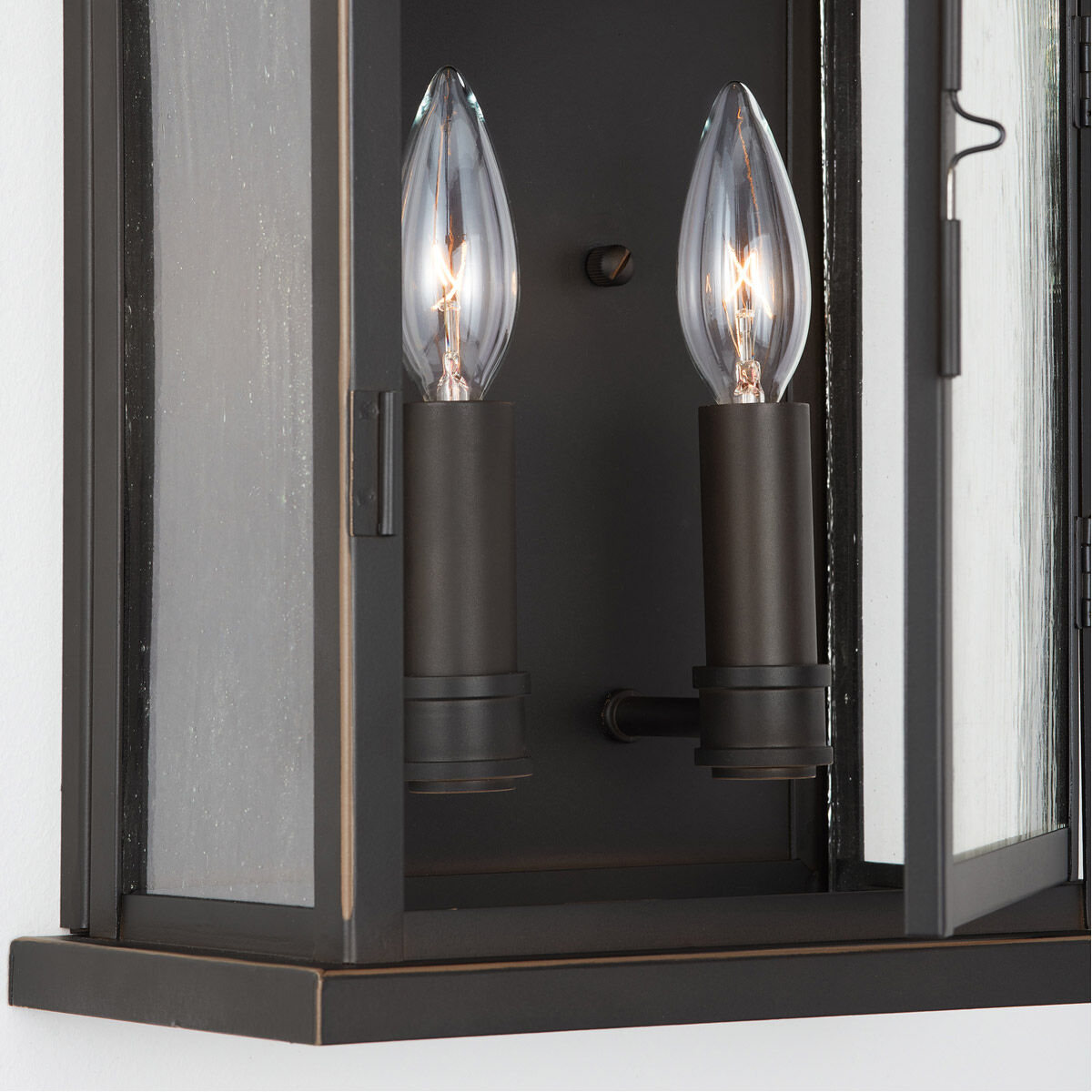 Bolton 2 Light 14 inch Oiled Bronze Outdoor Wall Lantern