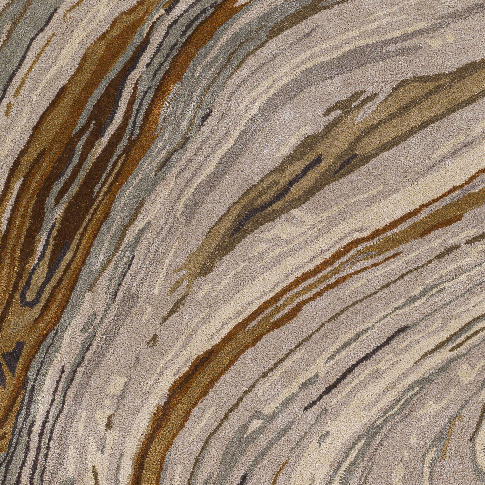 Kavita 72 X 72 inch Charcoal Rug in 6 Ft Round, Round