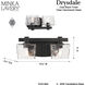 Drysdale 2 Light 14.5 inch Coal Bath Vanity Light Wall Light