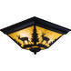 Bryce LED 14 inch Burnished Bronze Flush Mount Ceiling Light