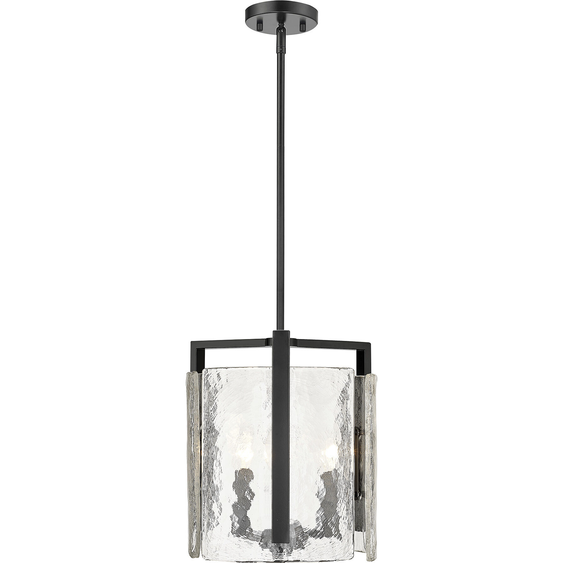 Aenon Pendant Ceiling Light in Matte Black