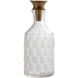 Macklin Frosted Decanters, Set of 3