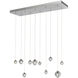 Harmony LED 33.75 inch Polished Chrome Linear Pendant Ceiling Light