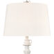 Rosetta Cottage 35 inch 150.00 watt Matte White Table Lamp Portable Light