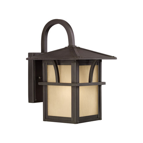 Medford Lakes 1 Light 11 inch Statuary Bronze Outdoor Wall Lantern, Small