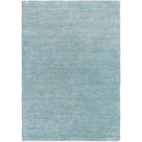 Parma 36 X 24 inch Sky Blue/Light Gray Rugs