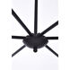 Cohen 6 Light 36 inch Black Pendant Ceiling Light 