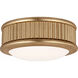 Paloma Contreras Ritz 5 inch Gild Flush Mount Ceiling Light