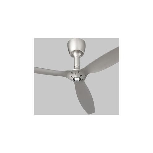 Alpha Satin Nickel Set of 3 Fan Blades, Fan Sold Separately